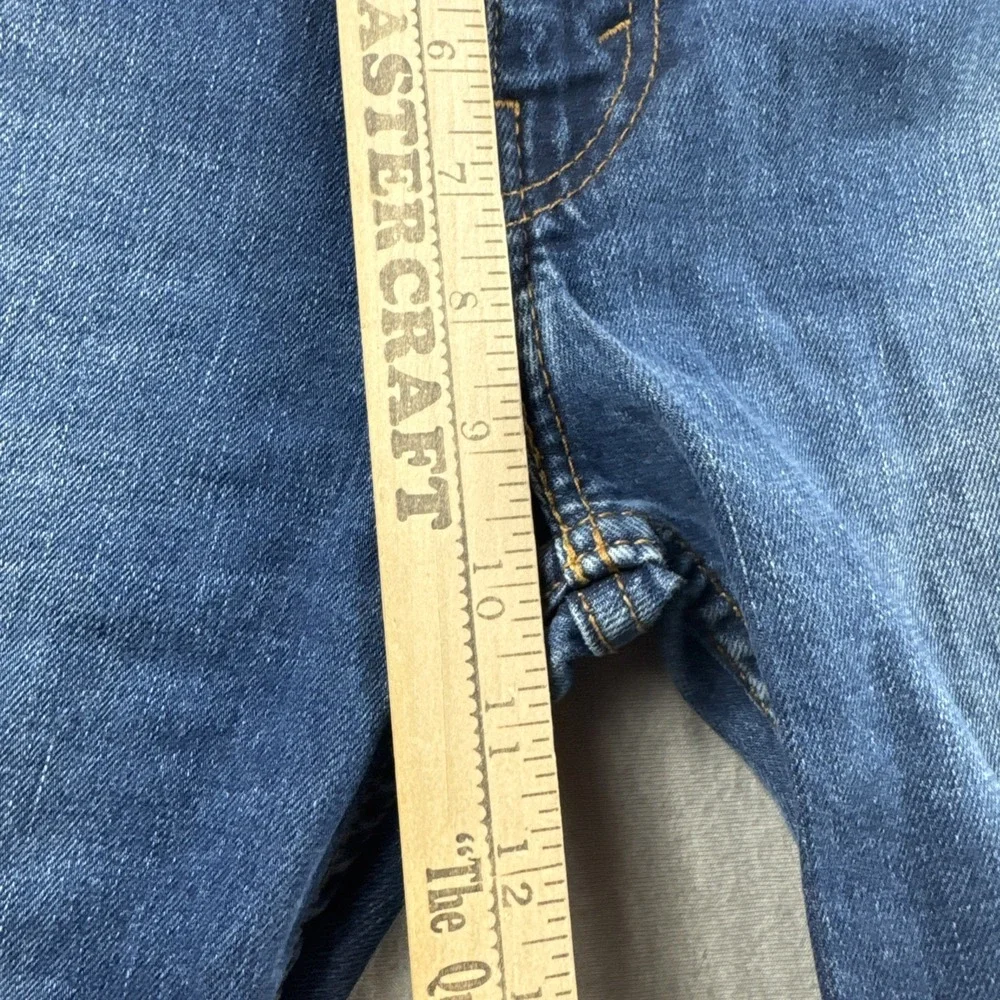 Levis 511 Jeans Men 32x34 Slim Fit Blue Denim Pants Stretch Low Rise Medium Wash
